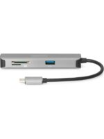 Digitus DA-70891 Type-C to 4K 30 Hz HDMI 2xUSB 3.0 SD TF Kart Okuyucu Hub Çevirici adaptör - Görsel 5