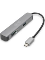 Digitus DA-70891 Type-C to 4K 30 Hz HDMI 2xUSB 3.0 SD TF Kart Okuyucu Hub Çevirici adaptör - Görsel 4