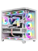 Dragos Ocean Curved Pro V2 ARGB Fanlı Beyaz 750 W E-ATX Oyuncu Kasası
