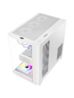 Dragos Ocean Curved Pro V2 ARGB Fanlı Beyaz 750 W E-ATX Oyuncu Kasası - Görsel 4