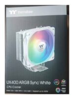 Thermaltake UX400 Argb 120MM Beyaz Kule Tipi Işlemci Soğutucu - Görsel 4