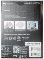 Thermaltake UX400 Argb 120MM Beyaz Kule Tipi Işlemci Soğutucu - Görsel 3