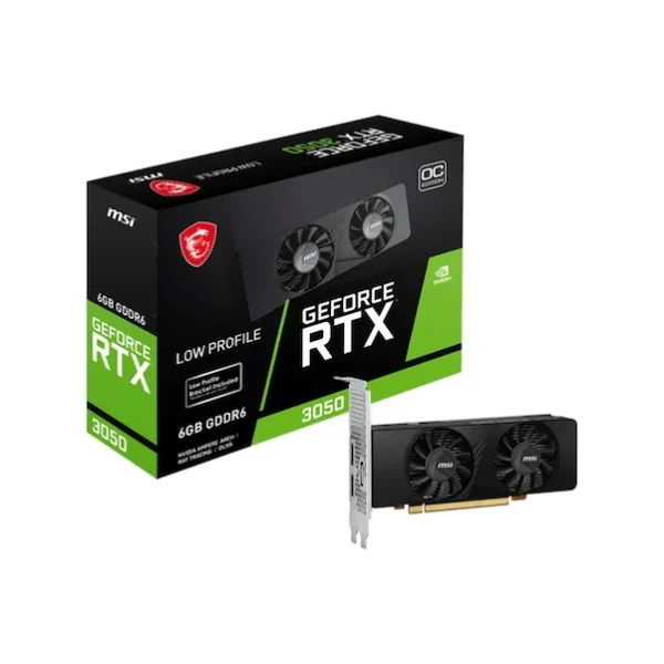 MSI RTX 3050 LP 6G OC 96 Bit GDDR6 6 GB Ekran Kartı