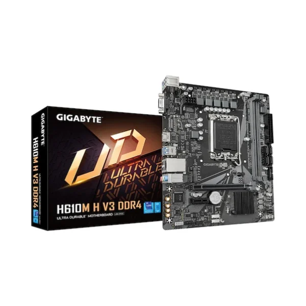 Gigabyte H610M H V3 DDR4 Intel H610 3200 MHz DDR4 Soket 1700 mATX Anakart
